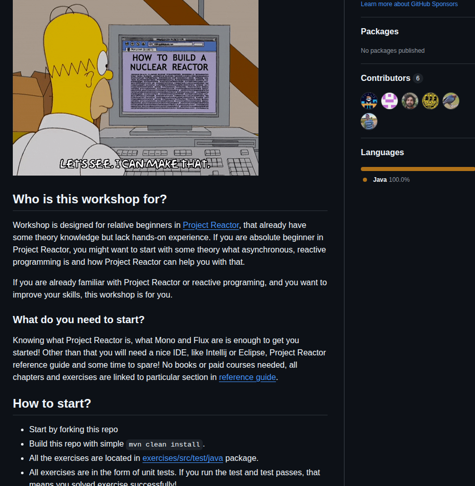 Schananas Practical Reactor screenshot
