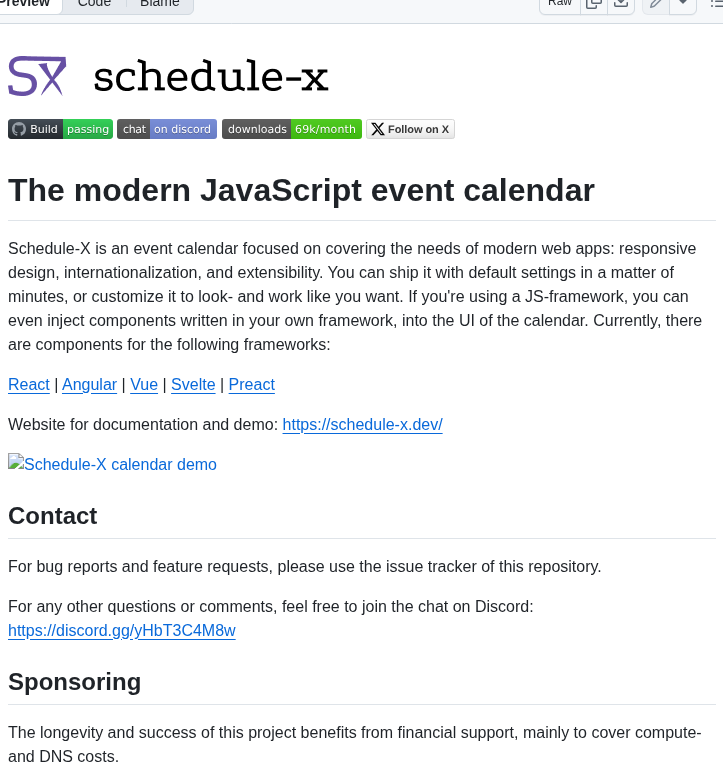 Schedule X Schedule X screenshot