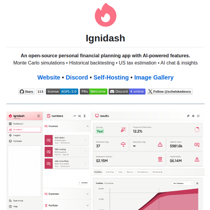 Schelskedevco Ignidash screenshot