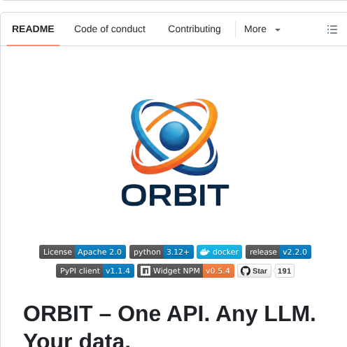 Schmitech Orbit screenshot