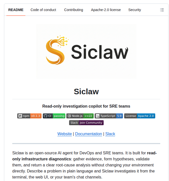 Scitix Siclaw screenshot