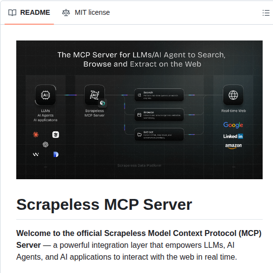 Scrapeless Ai Scrapeless Mcp Server screenshot