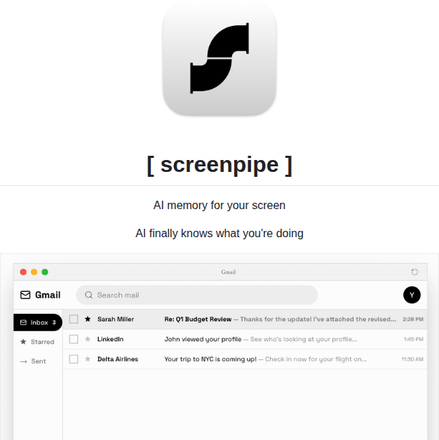 Screenpipe Screenpipe screenshot