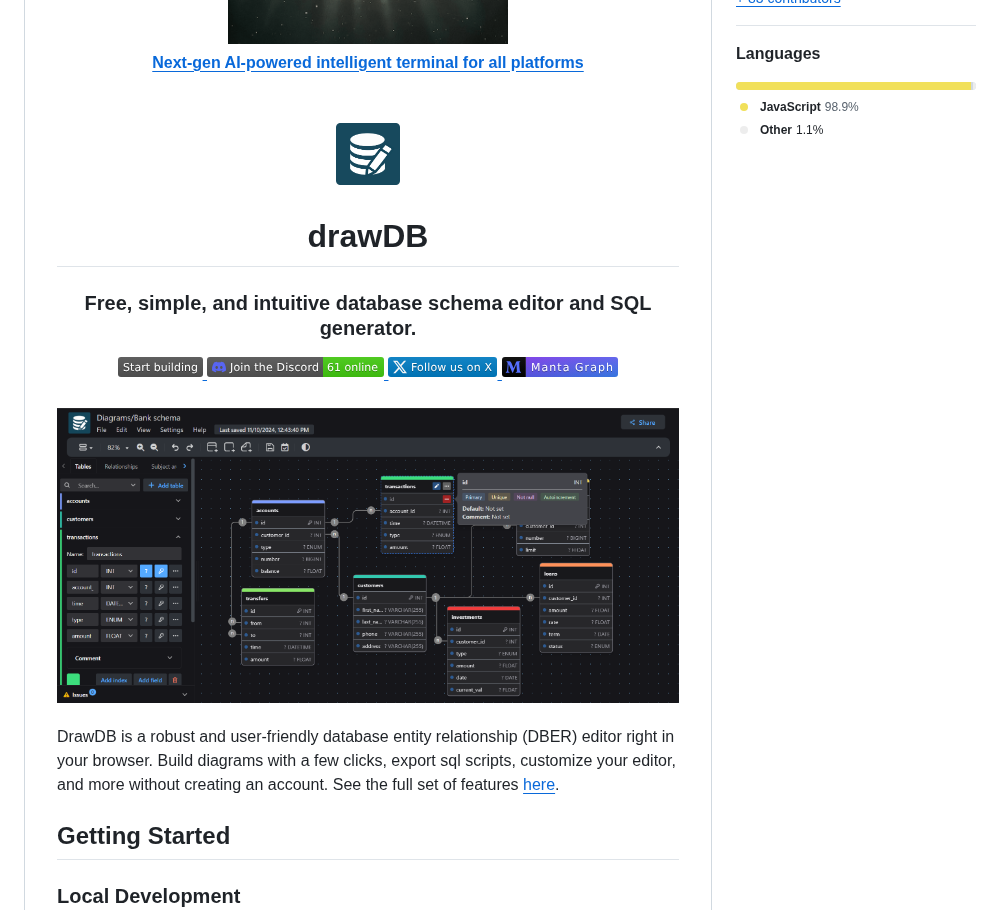Drawdb Io Drawdb screenshot