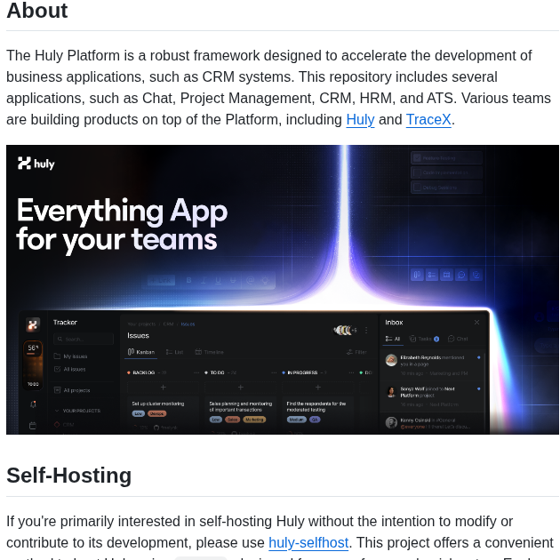 Hcengineering Platform screenshot