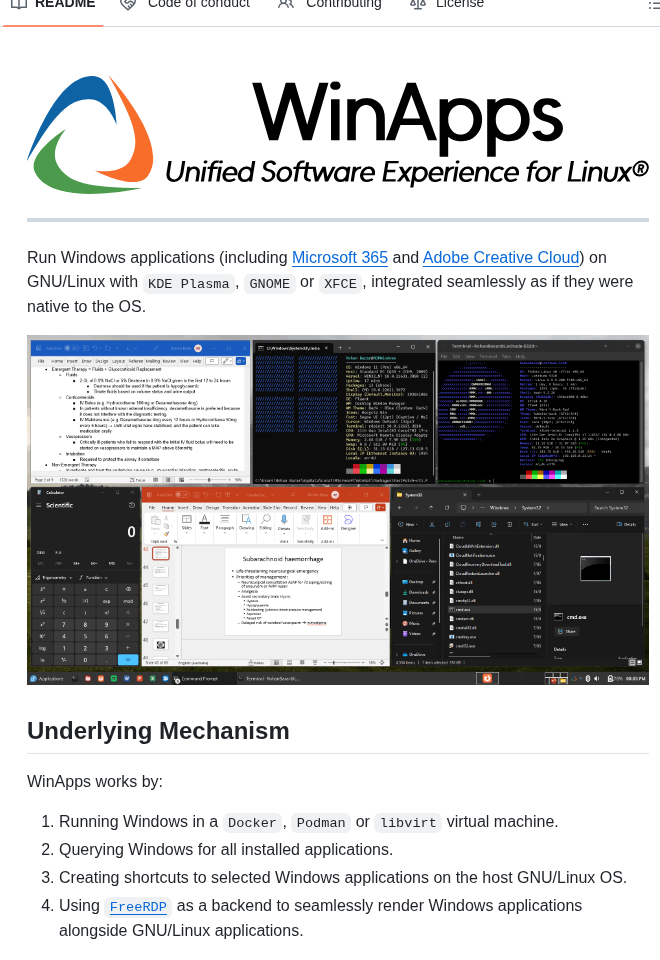 Winapps Org Winapps screenshot
