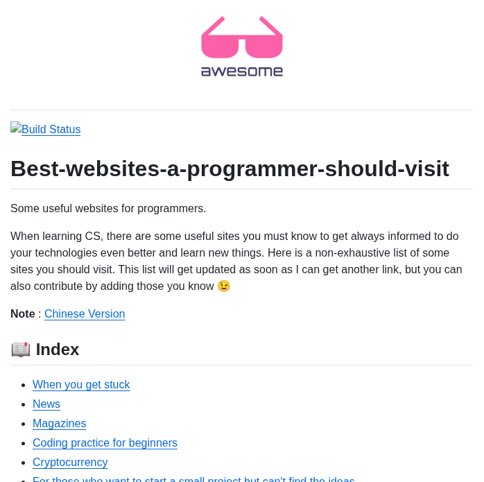 Sdmg15 Best Websites A Programmer Should Visit screenshot