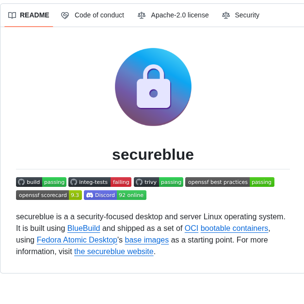 Secureblue Secureblue screenshot