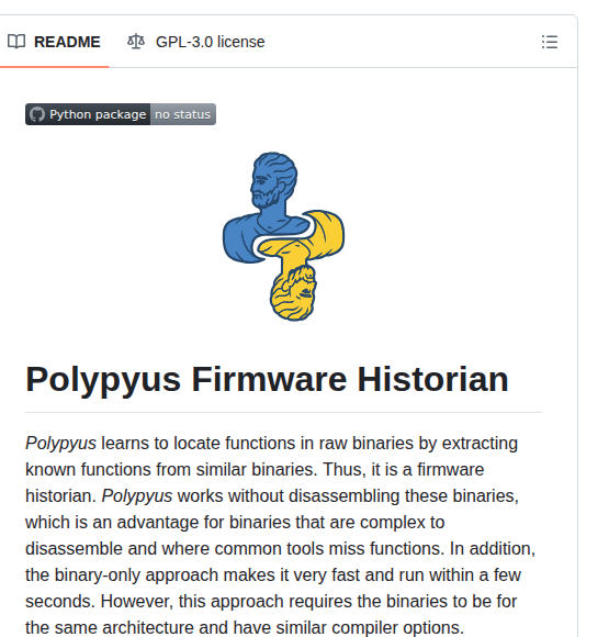 Seemoo Lab Polypyus screenshot
