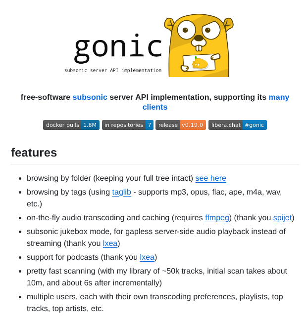 Sentriz Gonic screenshot