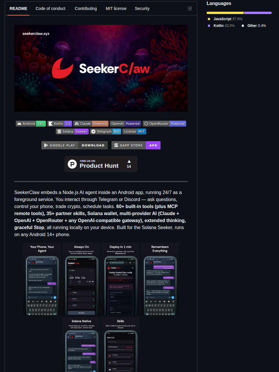 Sepivip Seekerclaw screenshot
