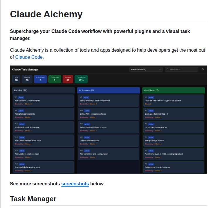 Sequenzia Claude Alchemy screenshot