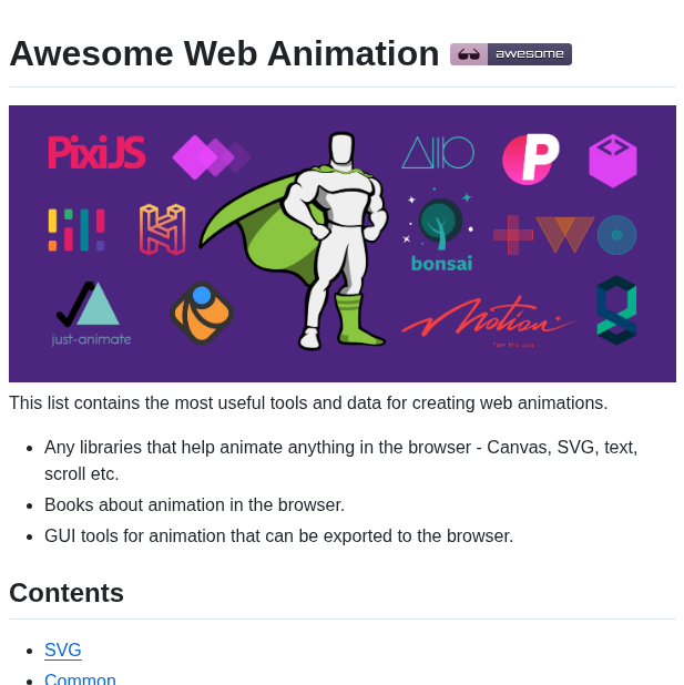 Sergey Pimenov Awesome Web Animation screenshot