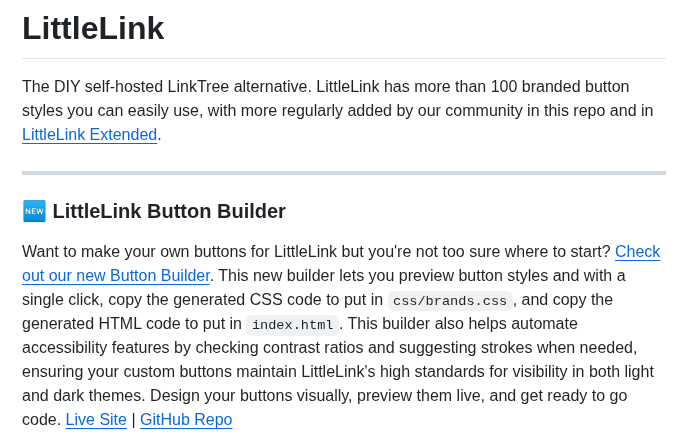 Sethcottle Littlelink screenshot