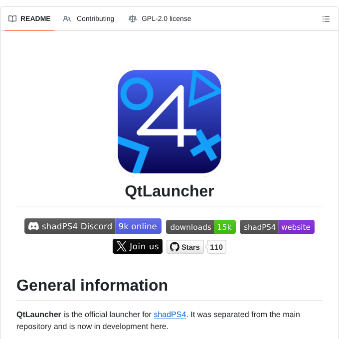 Shadps4 Emu Shadps4 Qtlauncher screenshot