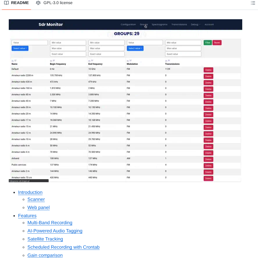 Shajen Sdr Hub screenshot
