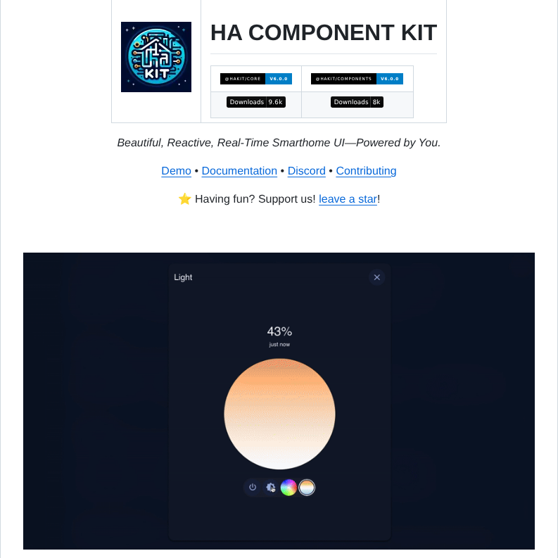 Shannonhochkins Ha Component Kit screenshot