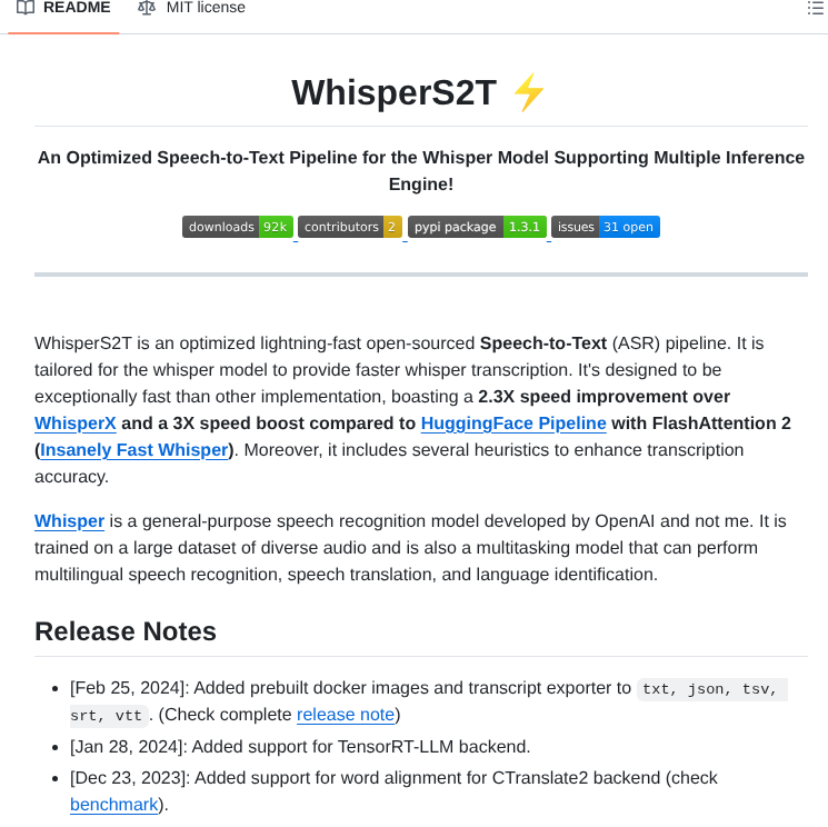 Shashikg Whispers2t screenshot