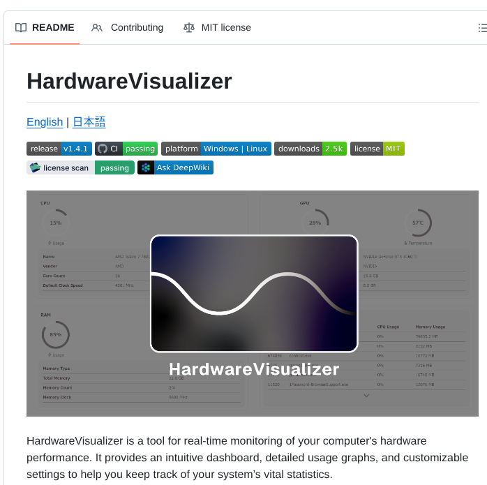 Shm11c3 Hardwarevisualizer screenshot