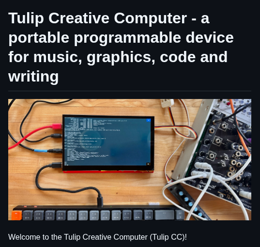 Shorepine Tulipcc screenshot