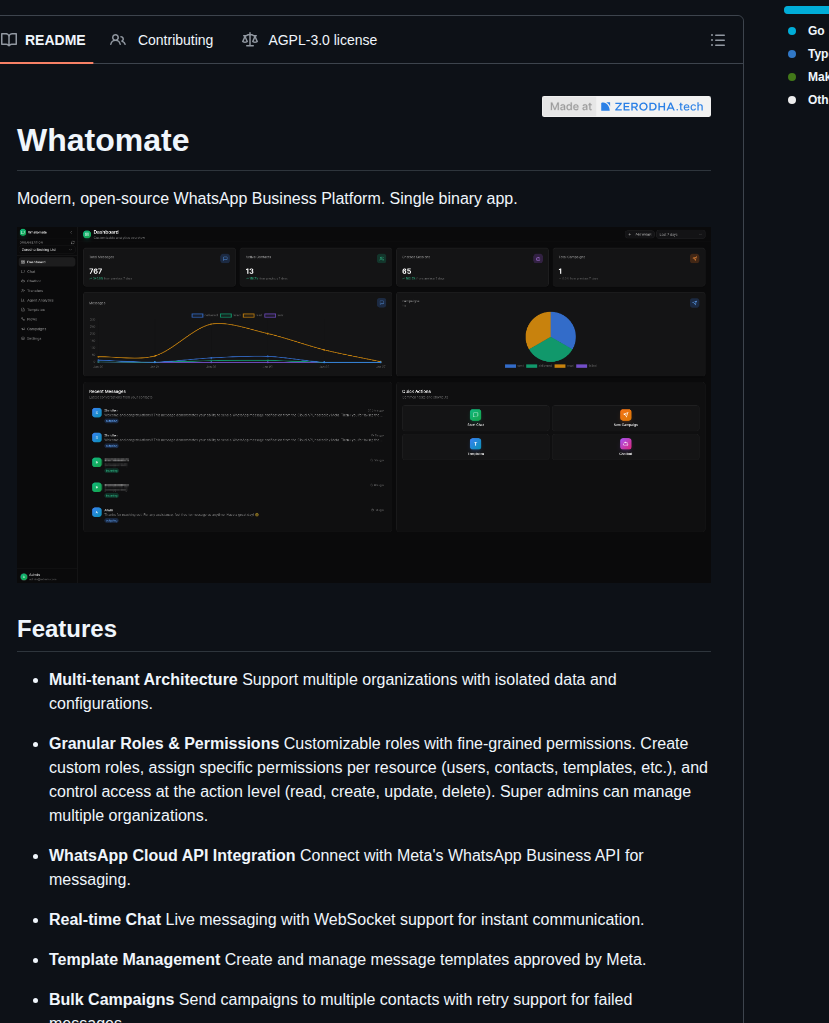 Shridarpatil Whatomate screenshot