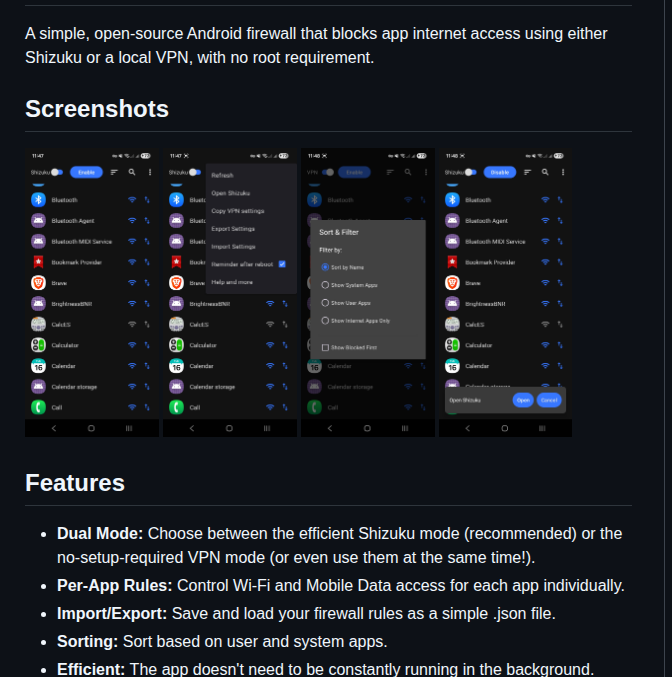 Shynoiddev Firewall Blocks screenshot