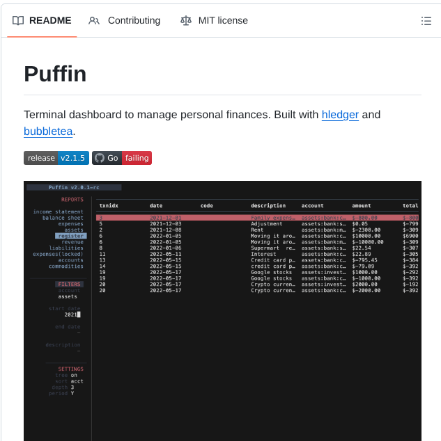 Siddhantac Puffin screenshot