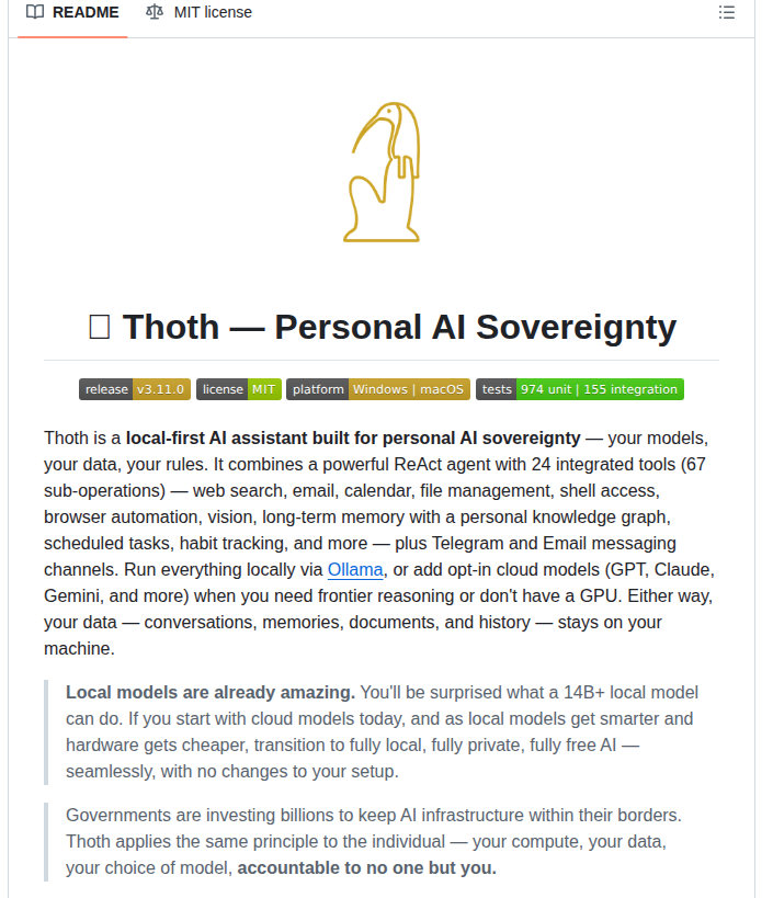 Siddsachar Thoth screenshot