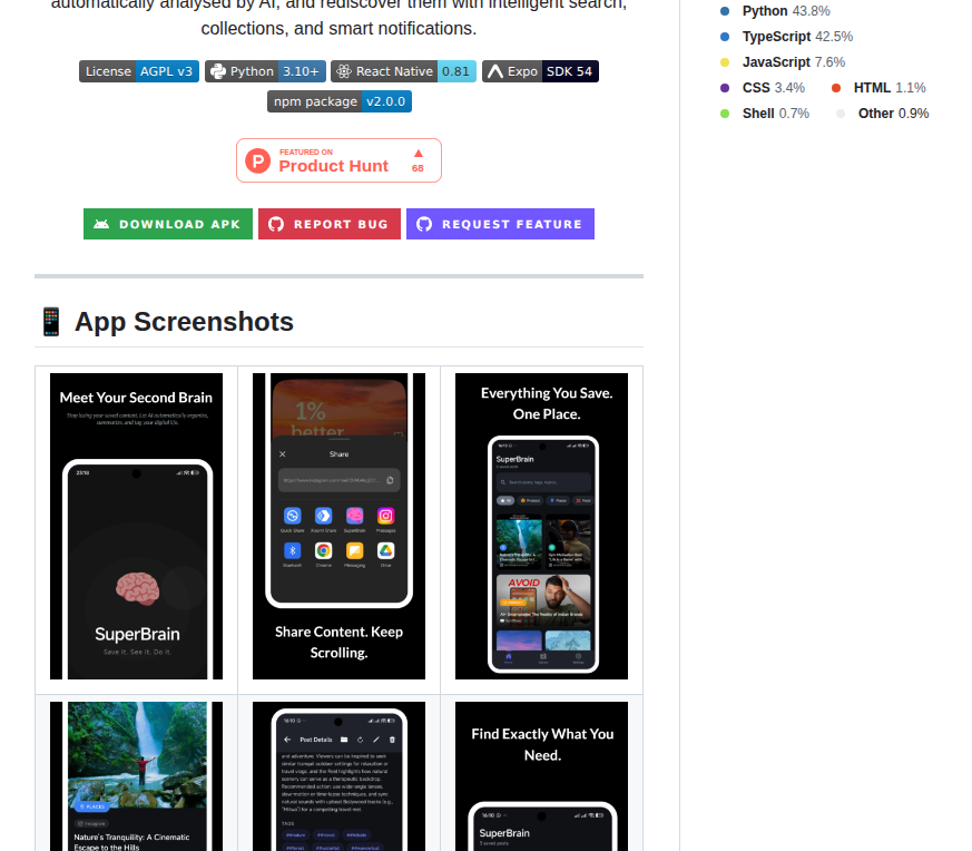 Sidinsearch Superbrain screenshot