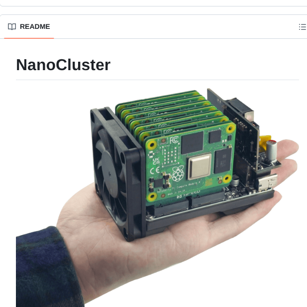 Sipeed Nanocluster screenshot