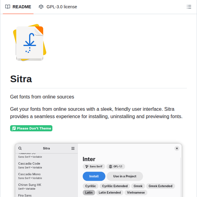 Sitraorg Sitra screenshot