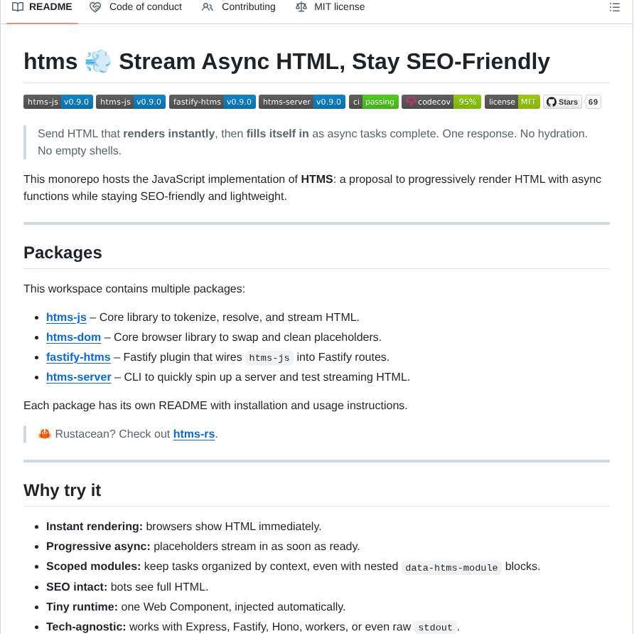 Skarab42 Htms Js screenshot