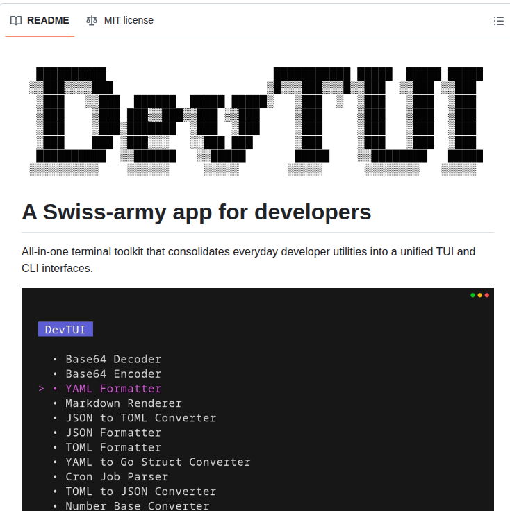 Skatkov Devtui screenshot