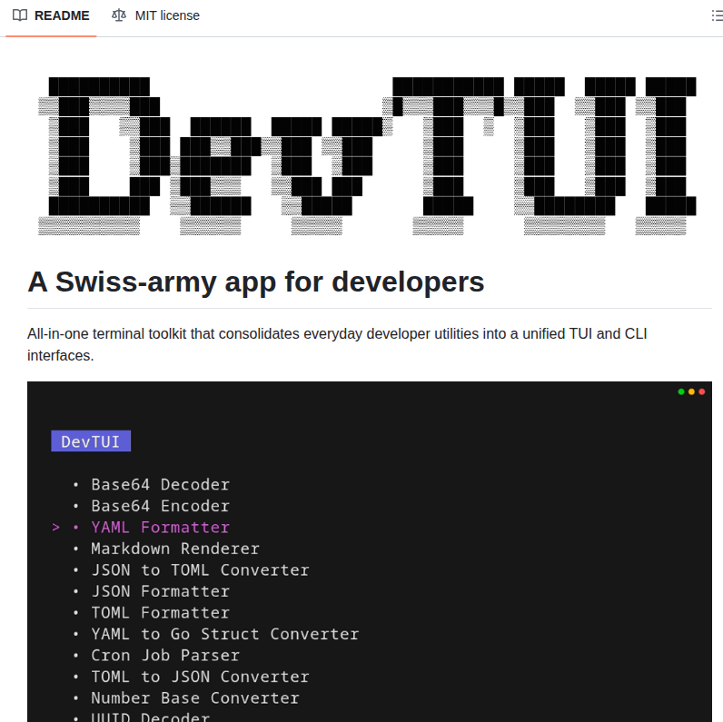 Skatkov Devtui screenshot