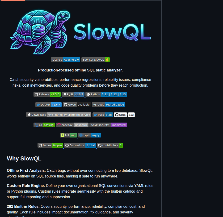 Slowql Slowql screenshot