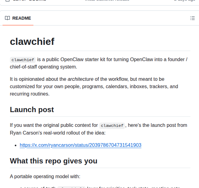 Snarktank Clawchief screenshot