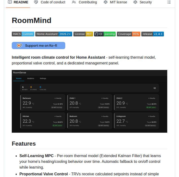 Snazzybean Roommind screenshot