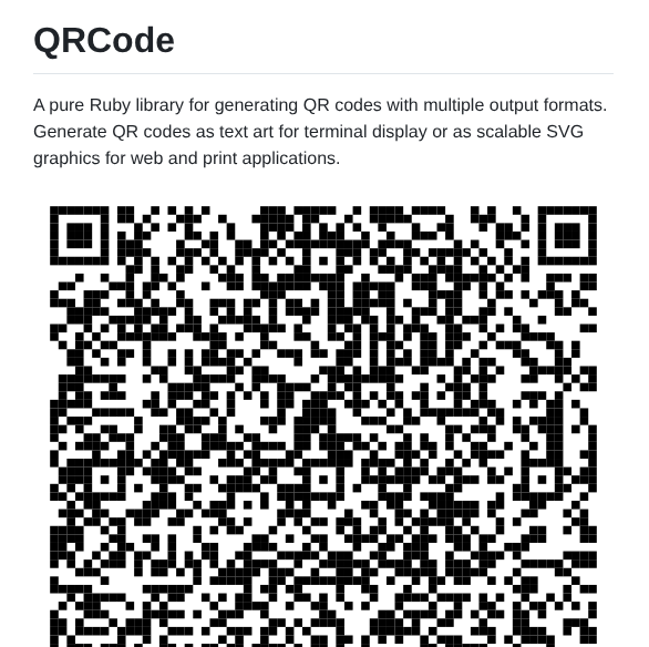 Socketry Qrcode screenshot