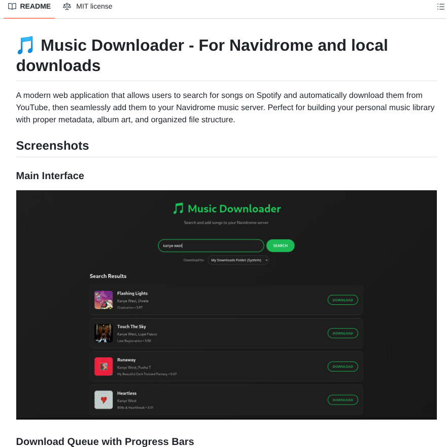 Soggy8 Music Downloader screenshot