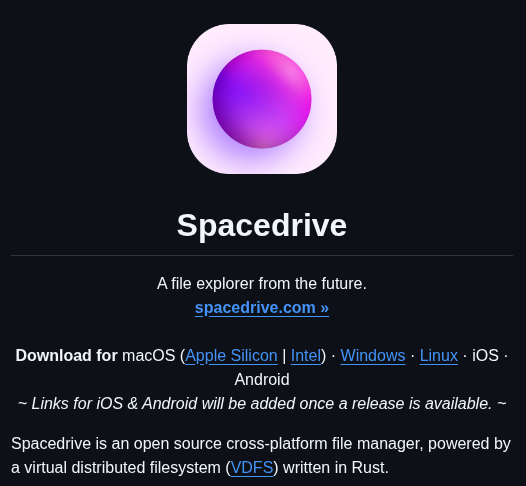 Spacedriveapp Spacedrive screenshot