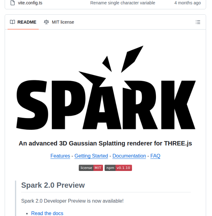 Sparkjsdev Spark screenshot