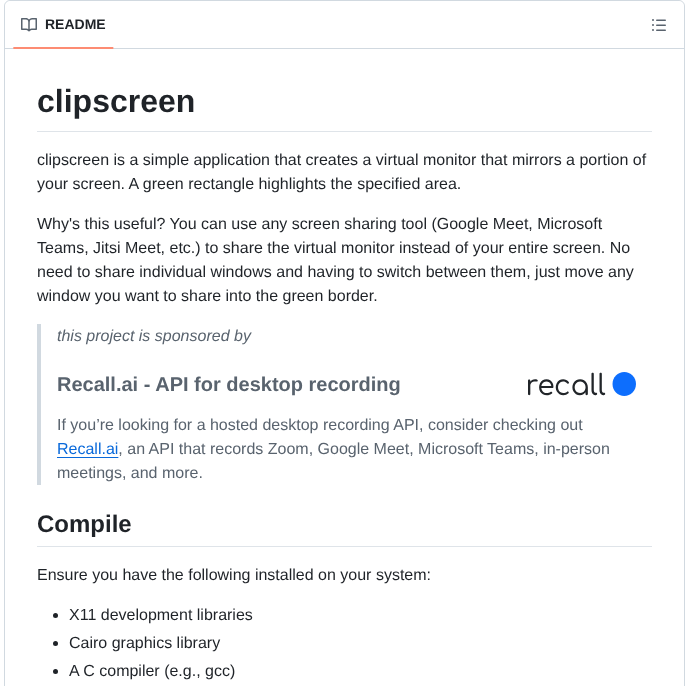 Splitbrain Clipscreen screenshot
