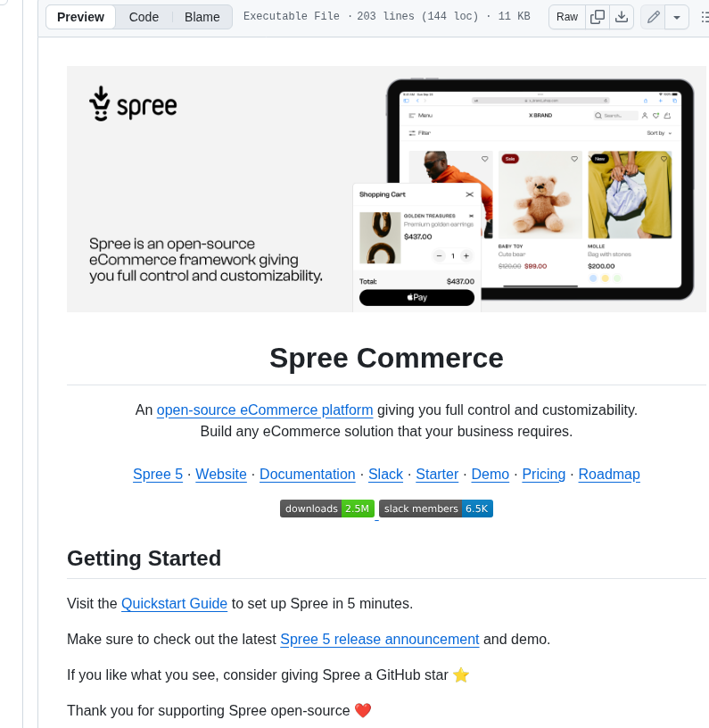 Spree Spree screenshot