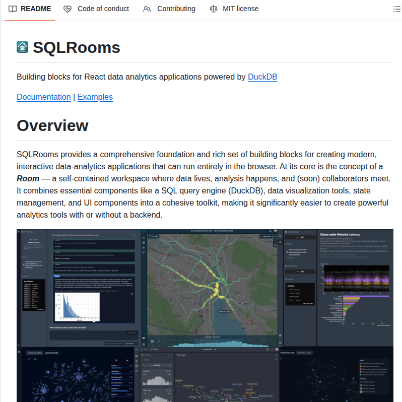 Sqlrooms Sqlrooms screenshot