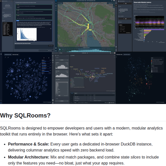 Sqlrooms Sqlrooms screenshot