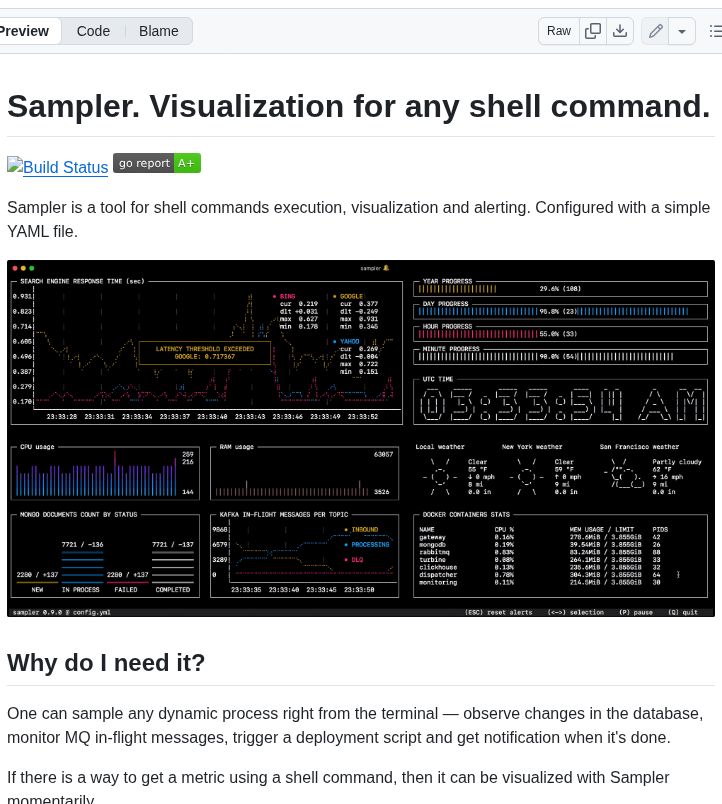 Sqshq Sampler screenshot
