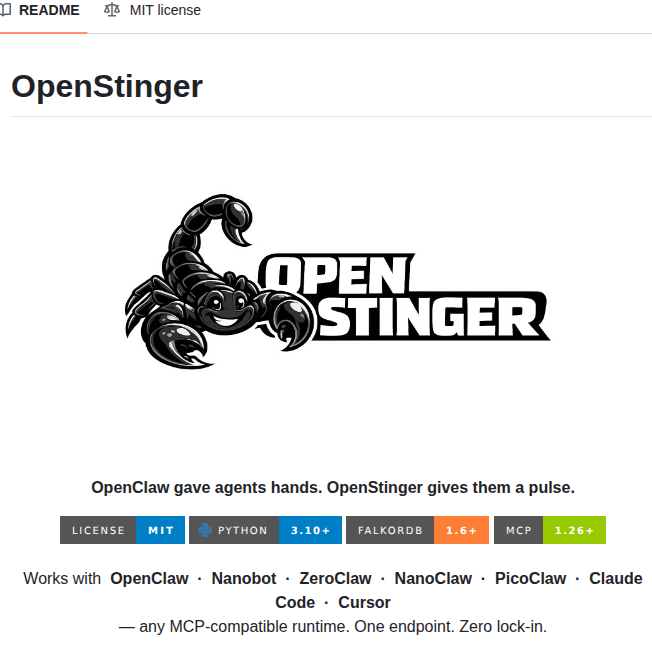 Srikanthbellary Openstinger screenshot