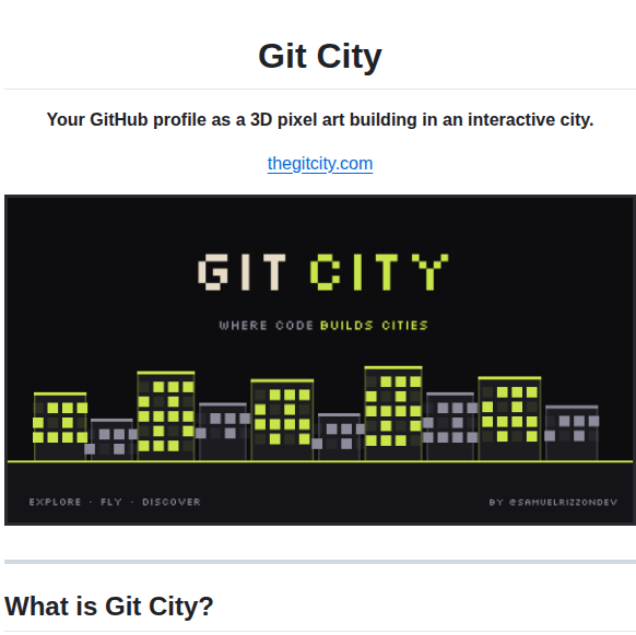 Srizzon Git City screenshot