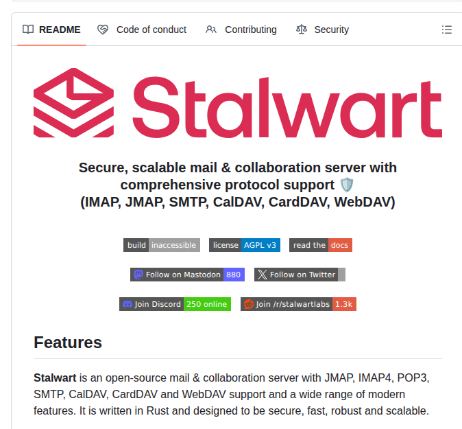 Stalwartlabs Stalwart screenshot