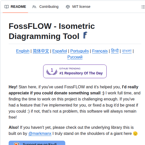 Stan Smith Fossflow screenshot